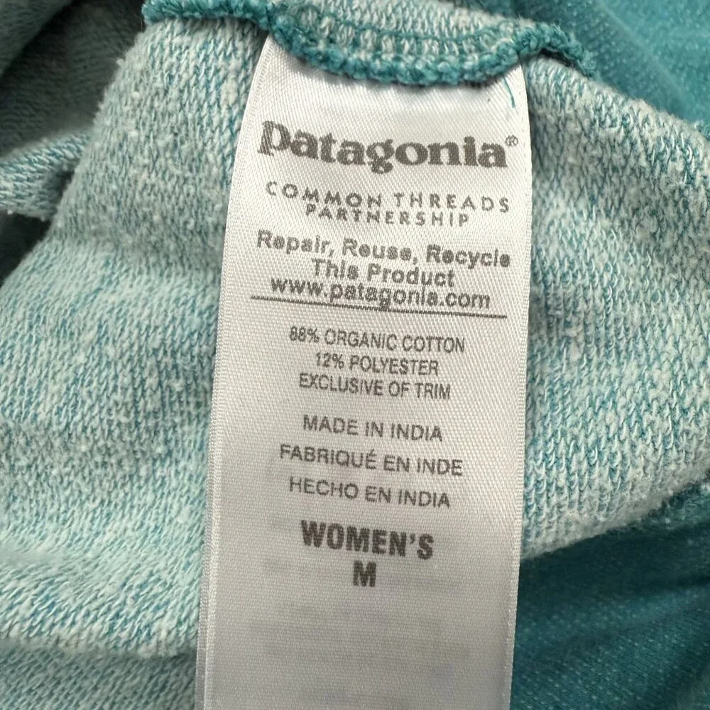 Patagonia Blue Hoodie with Striped Design - Picture 6 of 6